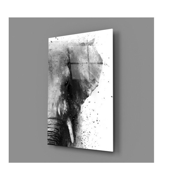 Paveikslas ant stiklo Insigne Dramblys, 46 x 72 cm-image-3