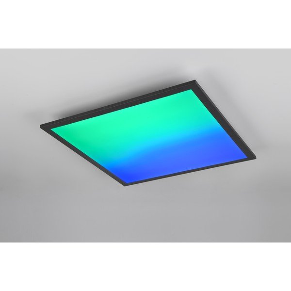 Lubinis šviestuvas juodos spalvos LED 44.5x44.5 cm Beta – Reality-image-3