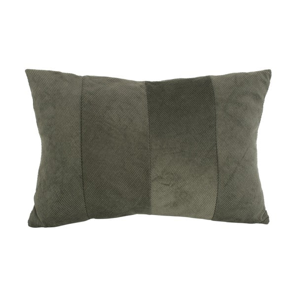 Žalia aksominė pagalvė PT LIVING Velvet, 60 x 30 cm