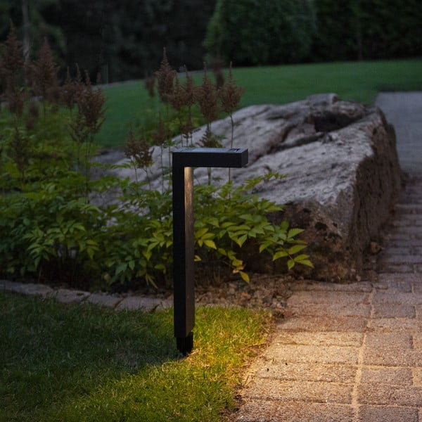 Lauko saulės energija veikianti LED lempa Star Trading Vicini, aukštis 38 cm-image-2
