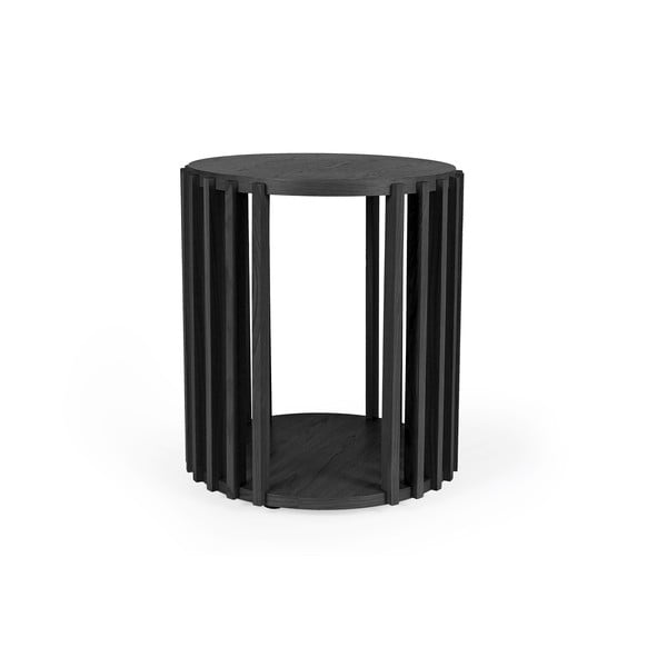 Juodas staliukas Woodman Drum, ø 53 cm-image-2