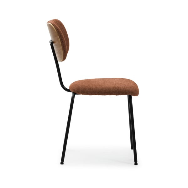 Valgomojo kėdės raudonos plytų spalvos 4 vnt. Dash – Marckeric-image-3