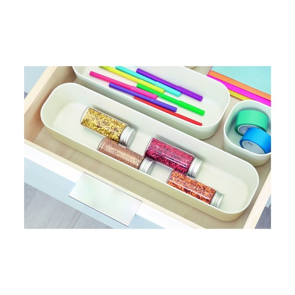 Balta dėžutė iDesign Eco, 9 x 36,5 cm-image-2