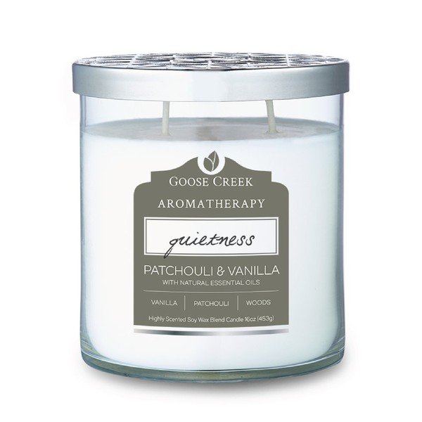 "Goose Creek Patchouli & Vanilla Blossom" kvapioji žvakė, 60 valandų degimo trukmė