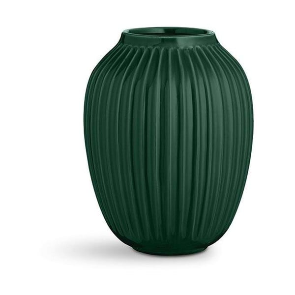 Žalia akmens masės vaza Kähler Design Hammershoi, 25 cm aukščio
