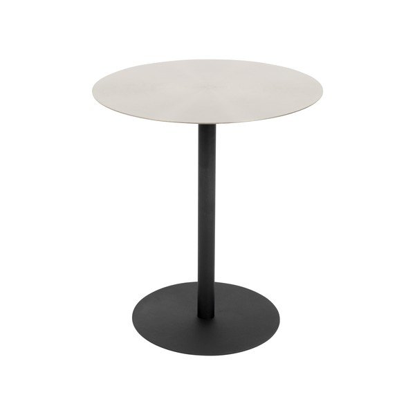 Iš metalo apvalios formos šoninis stalas ø 40 cm Snow – Zuiver
