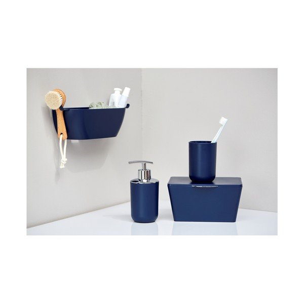 Tamsiai mėlyna vonios kambario dėžutė Wenko Brasil-image-2