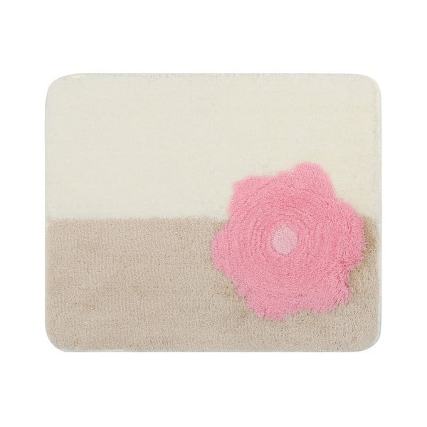 Rožinis vonios kilimėlis Confetti Bathmats Midas, 50 x 60 cm