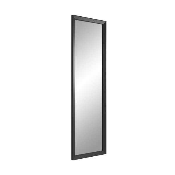 Sieninis veidrodis juodu rėmu Styler Paris, 42 x 137 cm