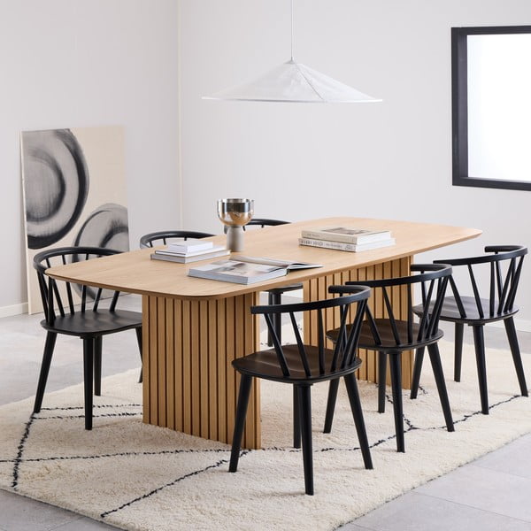 Valgomojo kėdė juodos spalvos Ida – Actona-image-1