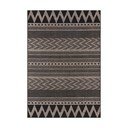 Juodos ir smėlio spalvos lauko kilimas NORTHRUGS Sidon, 200 x 290 cm
