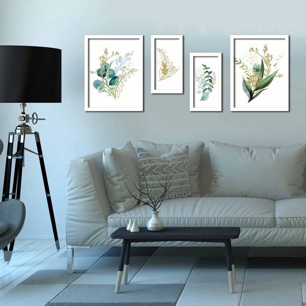 4 plakatų rinkinys 33x43 cm - Wallity-image-1
