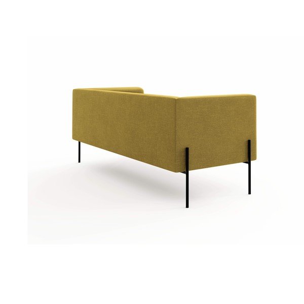 Geltonos spalvos sofa Milo Casa Nina, 192 cm-image-3