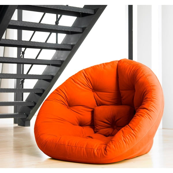 "Karup Nest" oranžinis fotelis