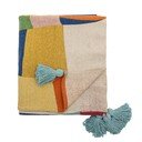 Iš perdirbtos medvilnės vaikiškas pledas 130x160 cm Colorine – Bloomingville Mini