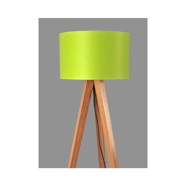 Trikojis grindų šviestuvas Lime/Walnut-image-1