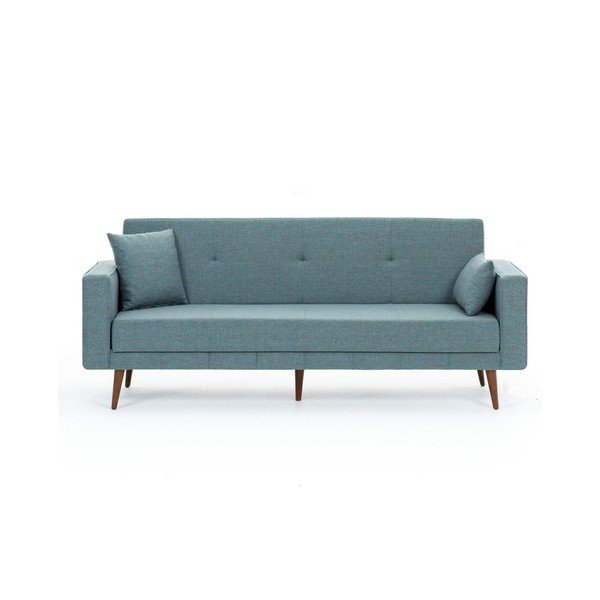 Mėlyna sofa lova Balcab Home Ivonne