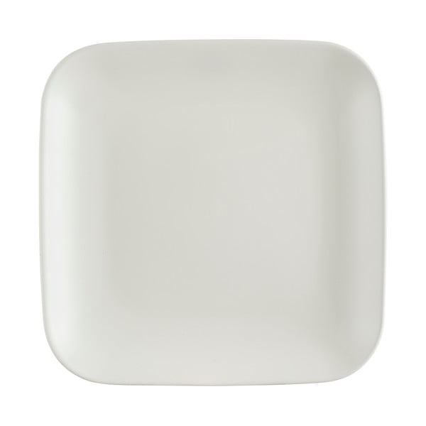Kreminės ir baltos spalvos "Mason Cash Piazza" pietų lėkštė, 27 x 27 cm