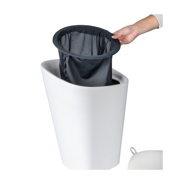 Baltas skalbinių krepšys ir taburetė viename Wenko Candy, 20 l-image-4