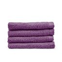 Violetinės spalvos greitai džiūstantys iš medvilnės rankšluosčiai 4 vnt. 30x30 cm Quick Dry – Catherine Lansfield
