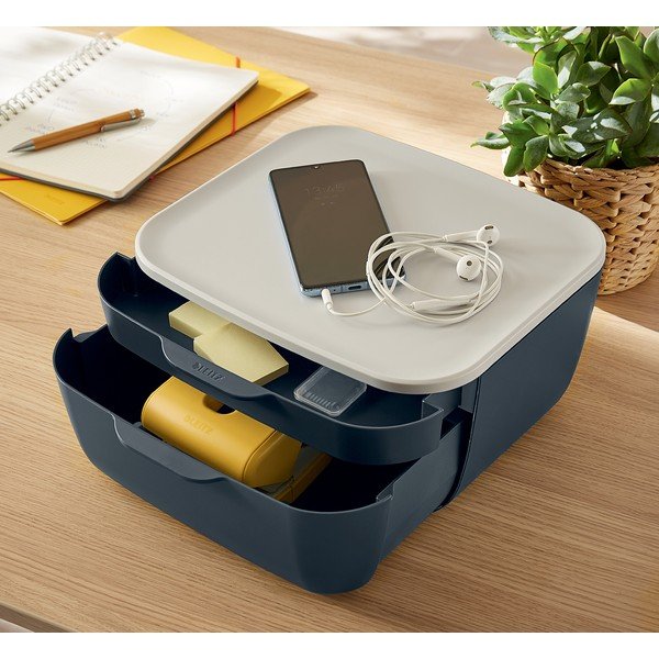 Pilka dėžutė su stalčiais Leitz Cosy-image-1