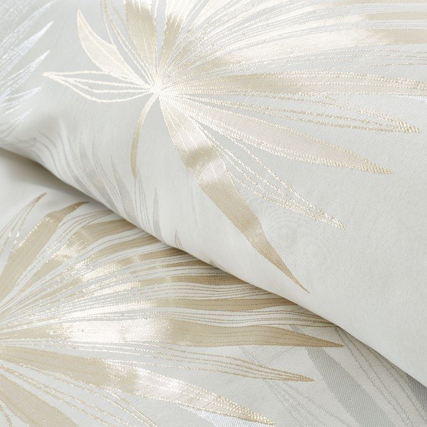 Smėlio spalvos patalynė dvigulei lovai 200x200 cm Luxe Palm - Catherine Lansfield-image-3