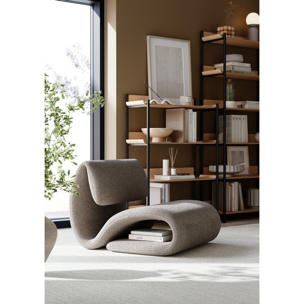 Smėlio spalvos krėslas DAN-FORM Denmark Dubna-image-4