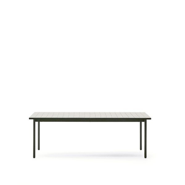 Iš keraminės plokštės sodo valgomojo stalas 101x223 cm Maurina – Kave Home-image-4