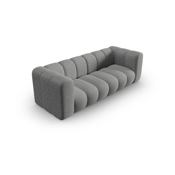 Sofa pilkos spalvos 228 cm Lupine – Micadoni Home-image-3