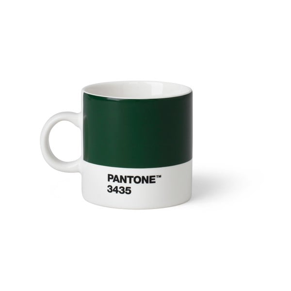 Žalios spalvos puodelis Pantone Espresso, 120 ml