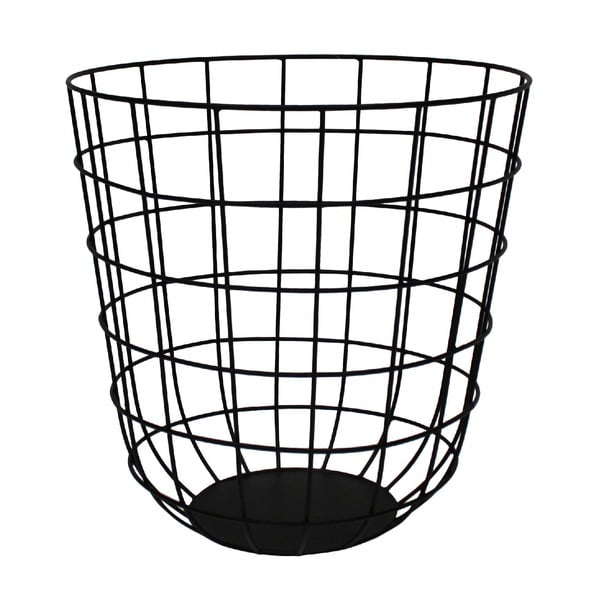 Metalinis krepšys Netz Black, 30 cm