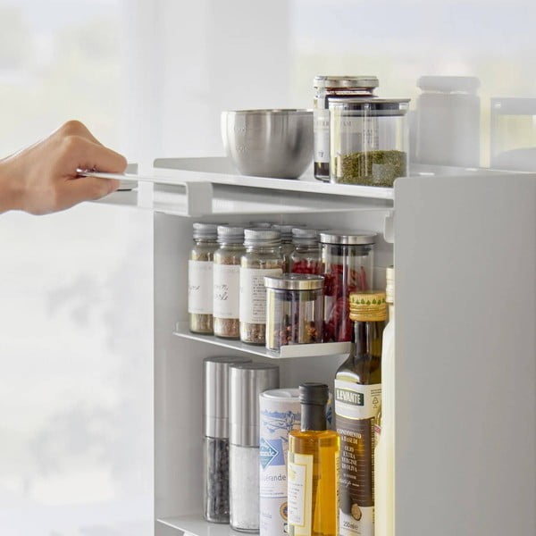 Iš metalo prieskonių indų organizatorius Tower – YAMAZAKI-image-3