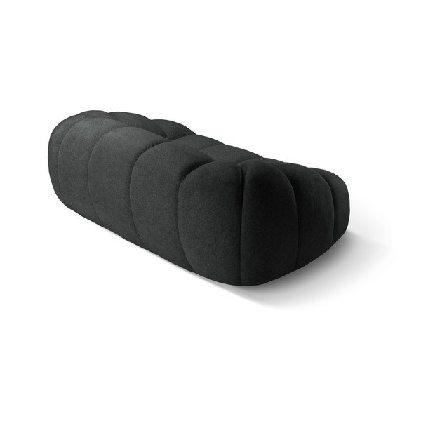 Sofa juodos spalvos 214 cm Diana – Micadoni -image-4