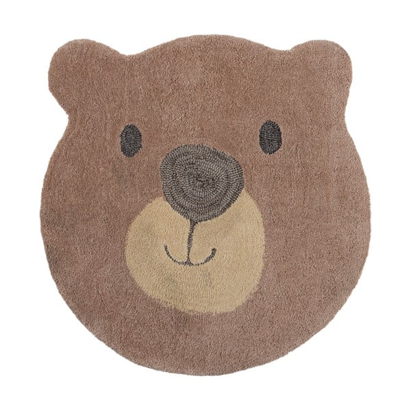 Vaikiškas kilimas Flair Rugs Bear Face, ø 70 cm