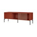 Terakotos spalvos TV spintelė 160x60x42 cm Met – noo.ma