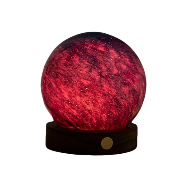 Tamsios natūralios spalvos šviečianti dekoracija USB ø 8 cm Galaxy Breeze – Gingko