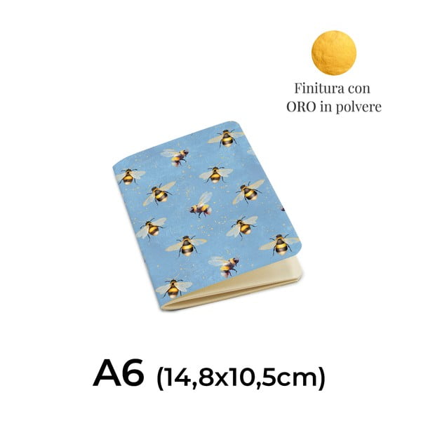 Užrašinės komplekte 192 puslapiai 4 vnt. A6 Bees – Kartos-image-3