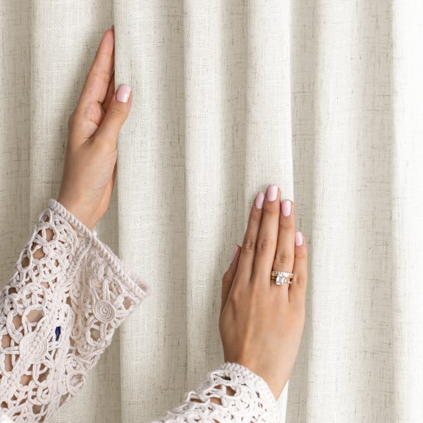 Dramblio kaulo spalvos užuolaida 140x270 cm Velari – Restilo-image-2