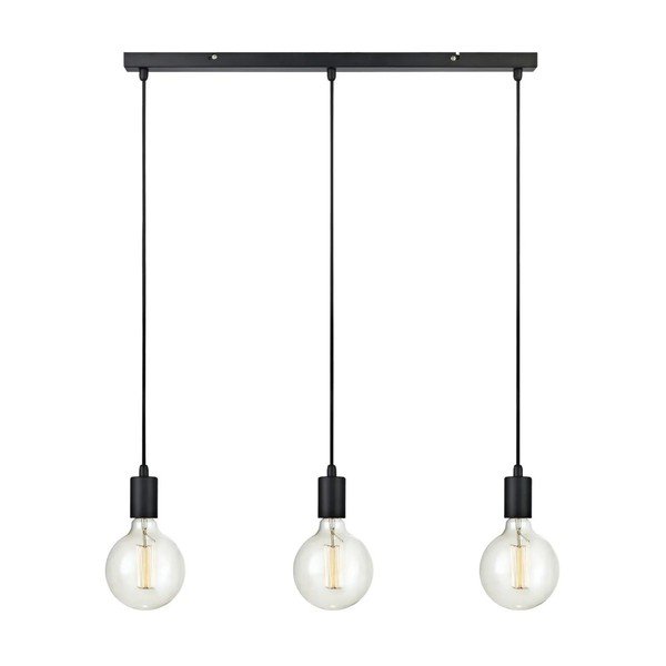 Juodas lubų šviestuvas "Markslöjd Sky Three