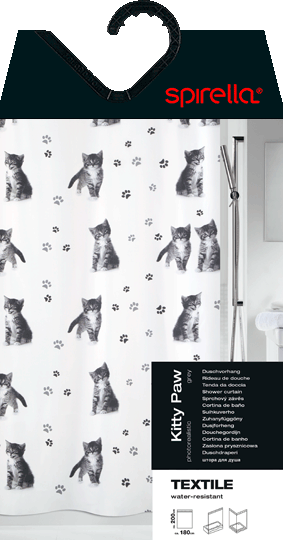 Dušo užuolaida 180x200 cm Kitty – Spirella-image-2