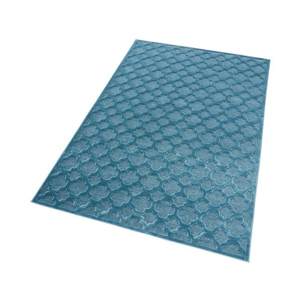 Mėlynas viskozės kilimas Mint Rugs Bryon, 80 x 125 cm-image-3