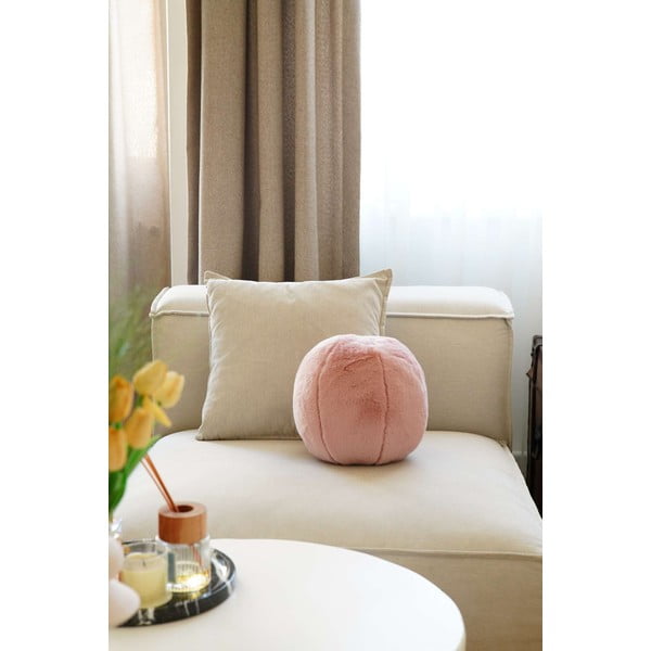 Iš mikropliušo dekoratyvinė pagalvėlė ø 25 cm Top – Mioli Decor-image-2