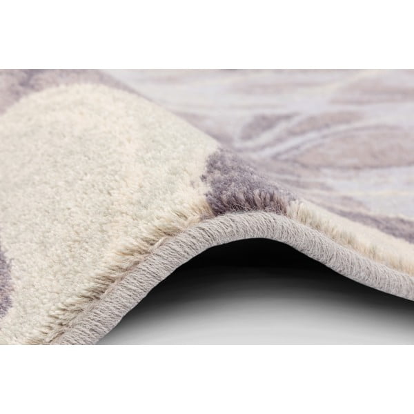 Kilimas iš vilnos pilkos spalvos 133x180 cm Agate – Agnella-image-2