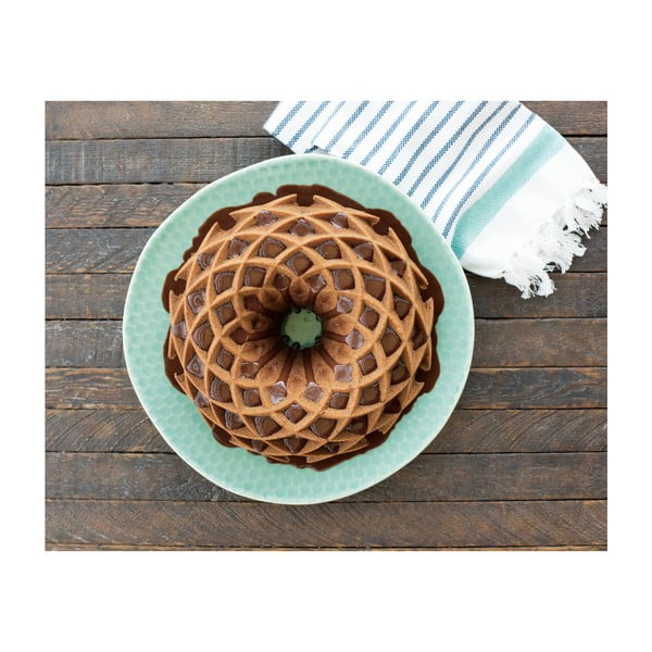 Aukso spalvos kelpimo forma Nordic Ware Jubilee, 2,4 l-image-4