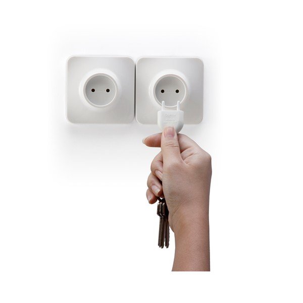 2 baltos spalvos "Unplug" pakabų rinkinys-image-1