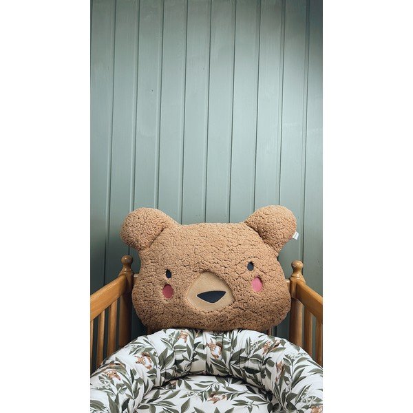 Iš mikropliušo vaikiška pagalvė Bear – Malomi Kids-image-1