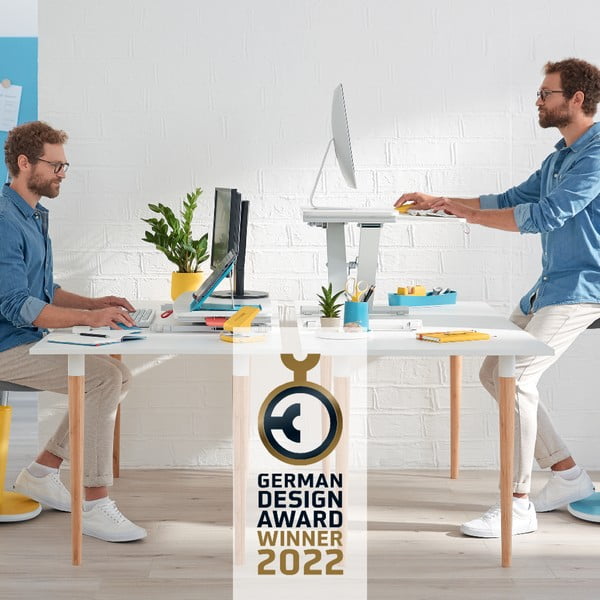 Darbo stalviršis su ištraukiama lentyna Ergo – Leitz-image-1