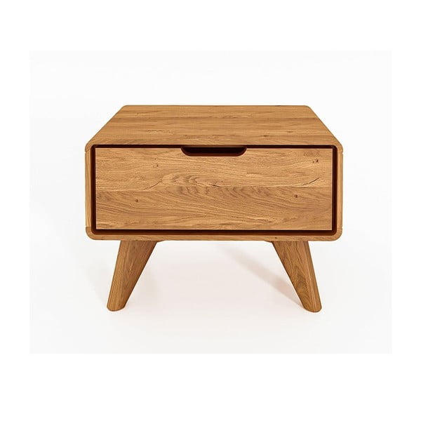 Naktinis staliukas iš ąžuolo medienos Greg - The Beds-image-1