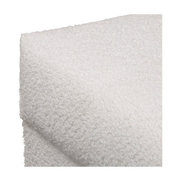 Pufas baltos spalvos iš boucle Ariella – Ropez-image-4