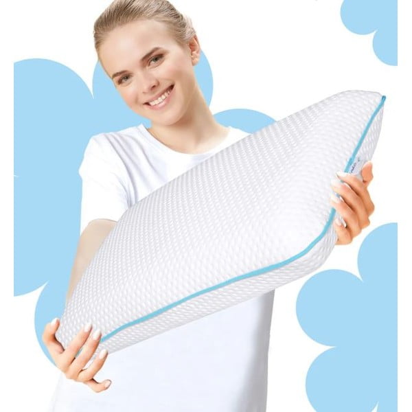 Iš prie kūno prisitaikančių putų anatominė pagalvė 40x70 cm – Mila Home-image-1